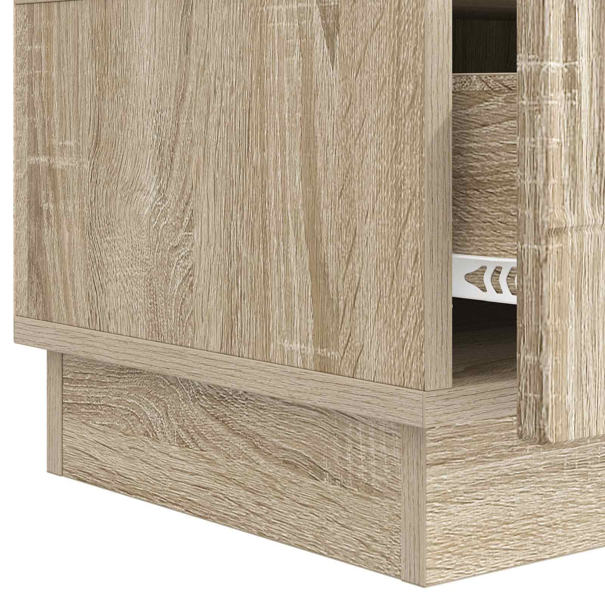 vidaXL TV Cabinet with Drawer Black 147 x 34.5 x 27 cm Engineered Wood