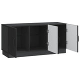 vidaXL TV Kast Zwart 99 x 34,5 x 47 cm Bewerkt hout