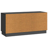 vidaXL TV Kast Zwart 99 x 34,5 x 47 cm Bewerkt hout
