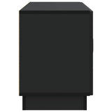 vidaXL TV Kast Zwart 99 x 34,5 x 47 cm Bewerkt hout