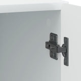 vidaXL Nachtkastje 2 pcs Wit 43 x 34,5 x 50 cm Bewerkt hout