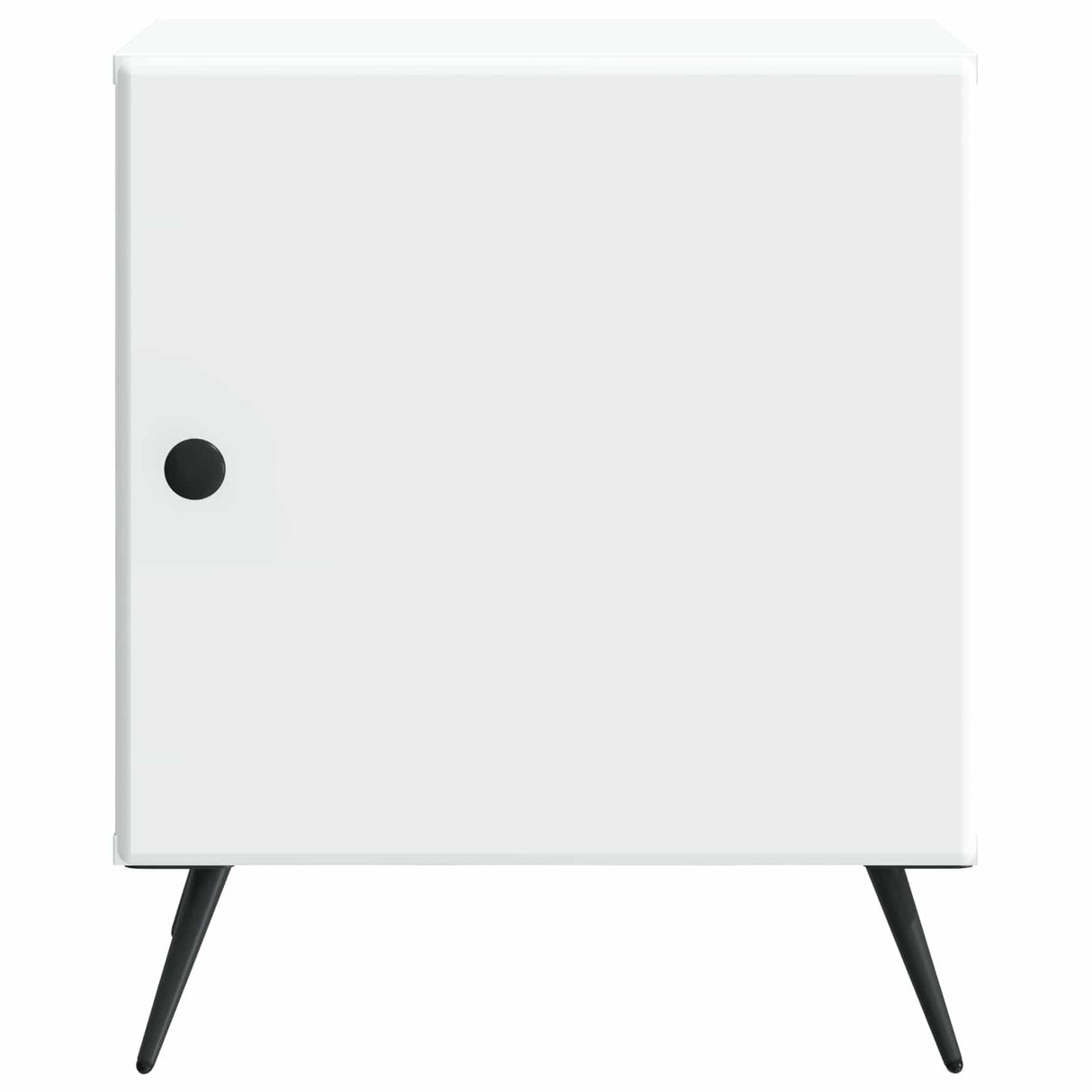 vidaXL Nachtkastje 2 pcs Wit 43 x 34,5 x 50 cm Bewerkt hout
