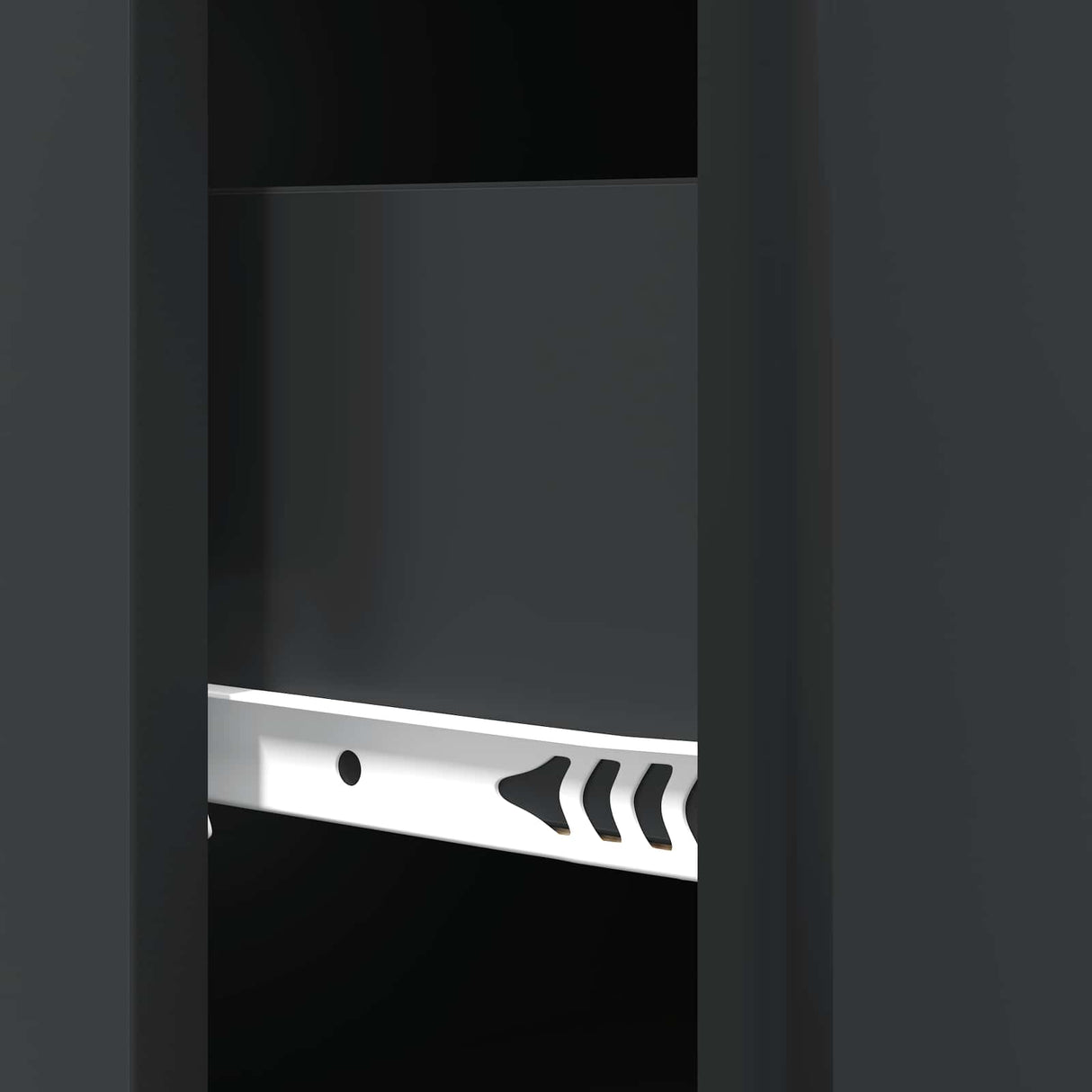 vidaXL Ladekast Zwart 66 x 34,5 x 90 cm Bewerkt hout