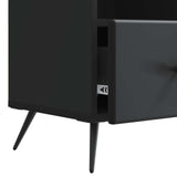 vidaXL TV Kast met lade Zwart 102 x 34,5 x 50 cm Bewerkt hout