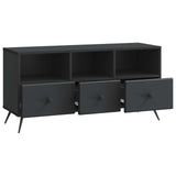 vidaXL TV Kast met lade Zwart 102 x 34,5 x 50 cm Bewerkt hout