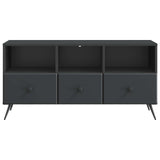 vidaXL TV Kast met lade Zwart 102 x 34,5 x 50 cm Bewerkt hout