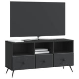 vidaXL TV Kast met lade Zwart 102 x 34,5 x 50 cm Bewerkt hout
