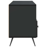 vidaXL TV Kast met lade Zwart 102 x 34,5 x 50 cm Bewerkt hout