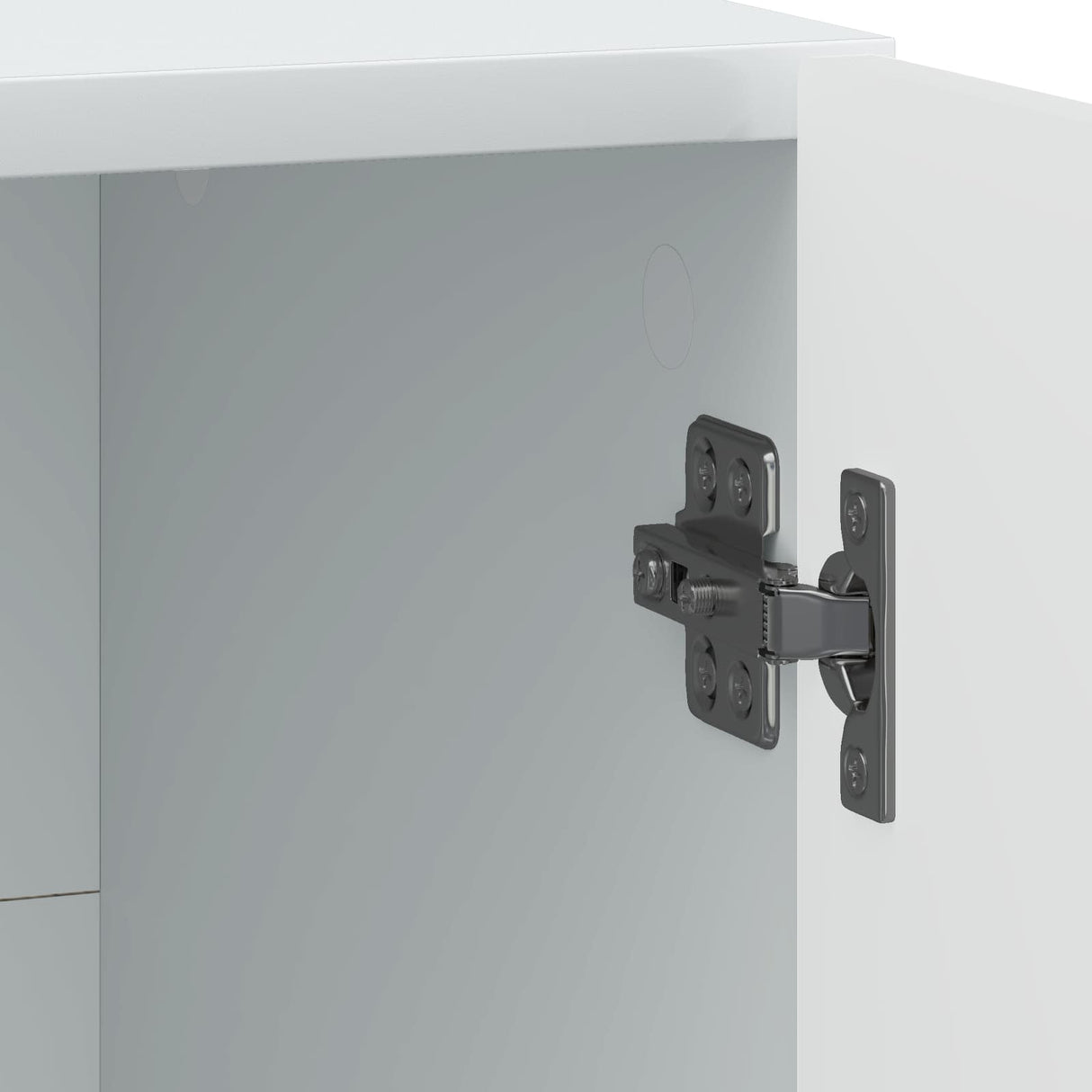 vidaXL Nachtkastje 2 pcs Wit 43 x 34,5 x 47 cm Bewerkt hout