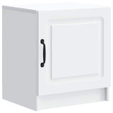 vidaXL Nachtkastje 2 pcs Wit 43 x 34,5 x 47 cm Bewerkt hout