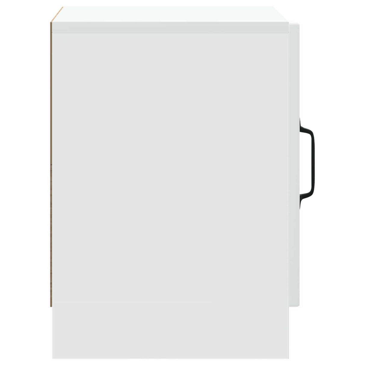 vidaXL Nachtkastje 2 pcs Wit 43 x 34,5 x 47 cm Bewerkt hout