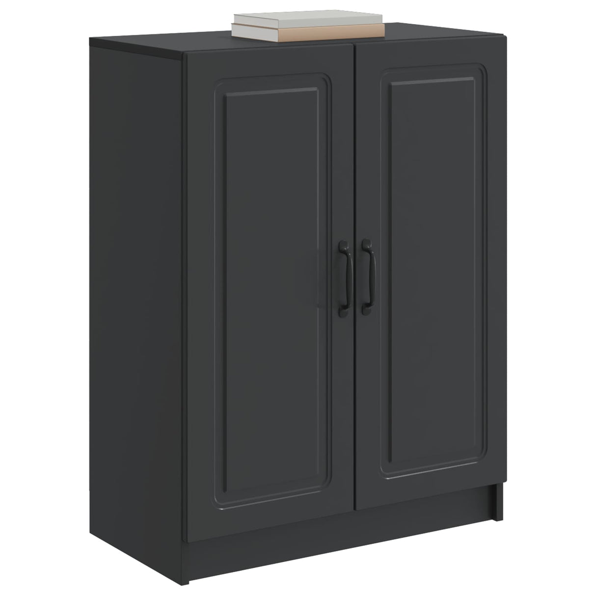 vidaXL Sideboard Black 66 x 34.5 x 87 cm Engineered Wood