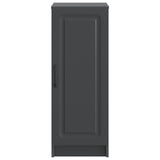 vidaXL Dressoir Zwart 33 x 34,5 x 87 cm Bewerkt hout