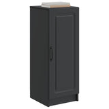vidaXL Dressoir Zwart 33 x 34,5 x 87 cm Bewerkt hout