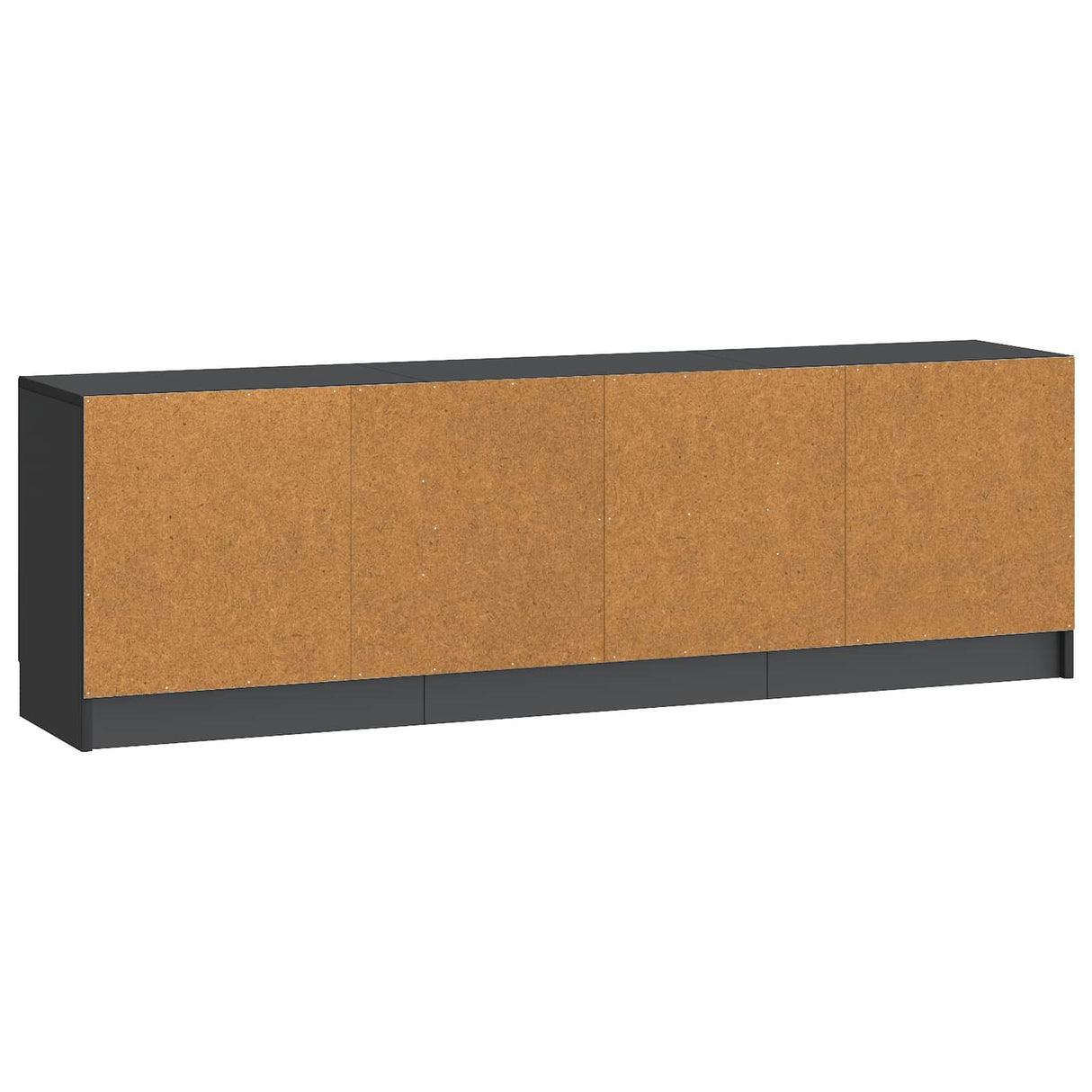 vidaXL TV Kast Zwart 150 x 31 x 47 cm Bewerkt hout