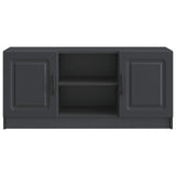 vidaXL TV Kast Zwart 102 x 34,5 x 47 cm Bewerkt hout