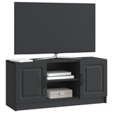 vidaXL TV Kast Zwart 102 x 34,5 x 47 cm Bewerkt hout