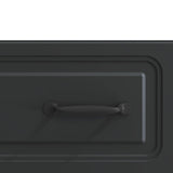 vidaXL TV Kast met lade Zwart 147 x 34,5 x 27 cm Bewerkt hout