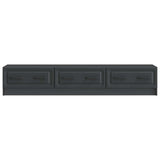 vidaXL TV Kast met lade Zwart 147 x 34,5 x 27 cm Bewerkt hout