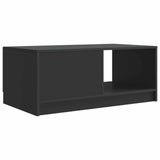 vidaXL Coffee Table Black 90 x 50 x 37 cm Engineered Wood