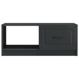 vidaXL Coffee Table Black 90 x 50 x 37 cm Engineered Wood