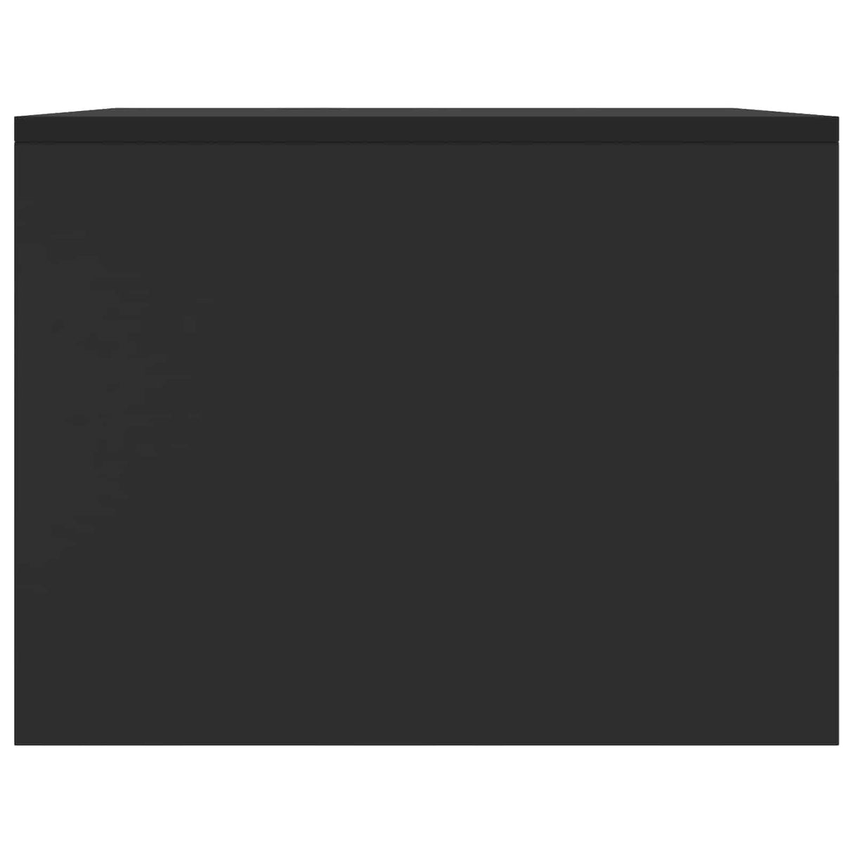 vidaXL Coffee Table Black 90 x 50 x 37 cm Engineered Wood