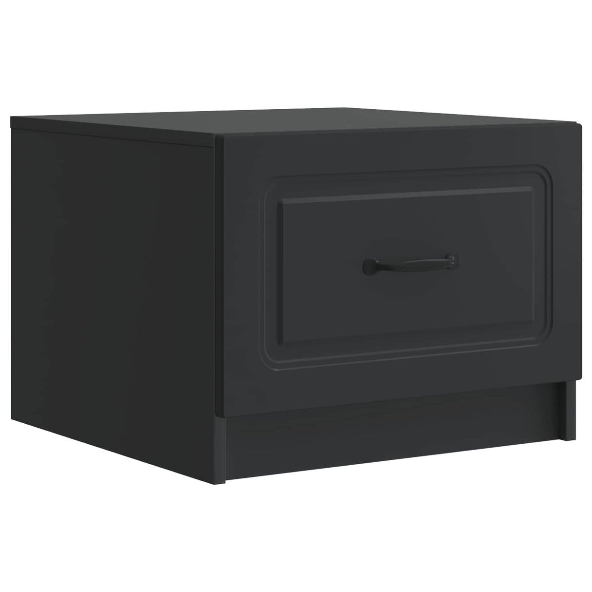 vidaXL Salontafel met lade Zwart 49 x 50 x 37 cm Bewerkt hout