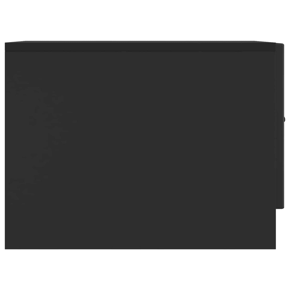 vidaXL Salontafel met lade Zwart 49 x 50 x 37 cm Bewerkt hout