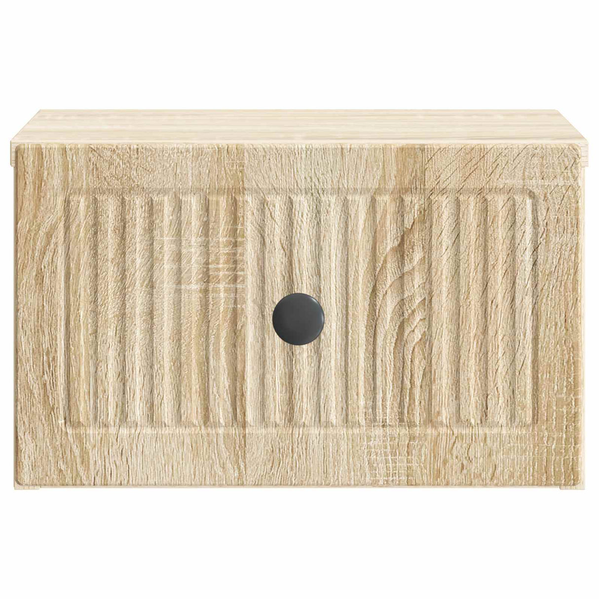 vidaXL Muurbevestigde Nachttafel 2 pcs Sonoma Eiken 33 x 34,5 x 20 cm