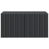 vidaXL Wall-Mounted TV Cabinet Black 59.5x41x30 cm Engineered Wood