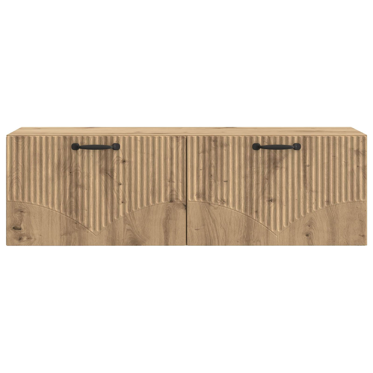 vidaXL Wandmontage TV-kast Artisanaal eiken 98 x 31 x 30 cm