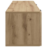vidaXL Wandmontage TV-kast Artisanaal eiken 98 x 31 x 30 cm