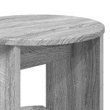vidaXL Bijzetkast Gerookte Eik 40 x 40 x 75 cm Geconstrueerd hout