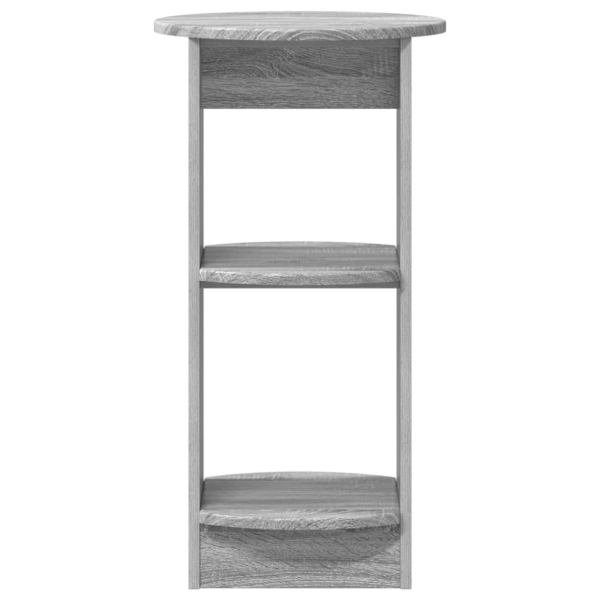 vidaXL Bijzetkast Gerookte Eik 40 x 40 x 75 cm Geconstrueerd hout