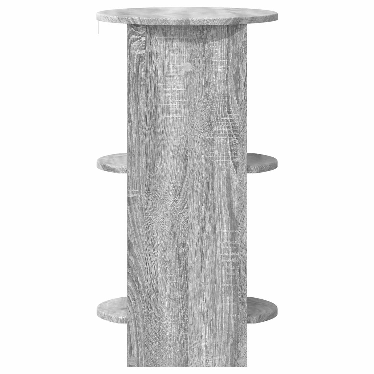 vidaXL Bijzetkast Gerookte Eik 40 x 40 x 75 cm Geconstrueerd hout