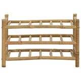 vidaXL Wine Rack Natural 32.5 x 29.5 x 36 cm Bamboo