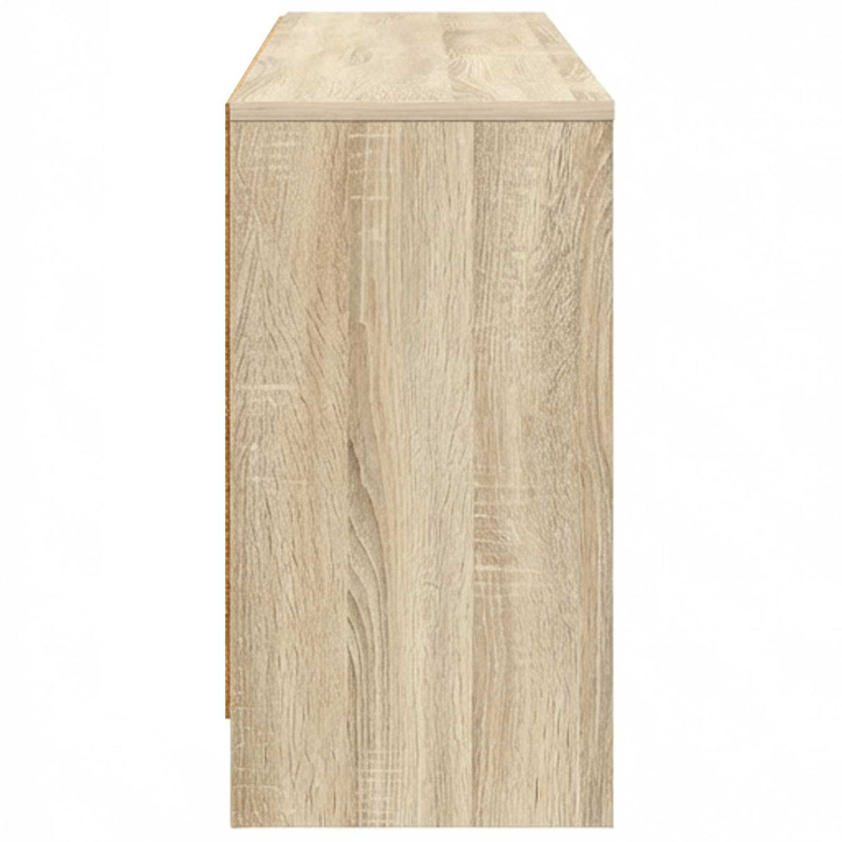 vidaXL Table de chevet avec étagère 2 pcs Chêne Sonoma 66 x 33 x 48 cm Bois d'ingénierie