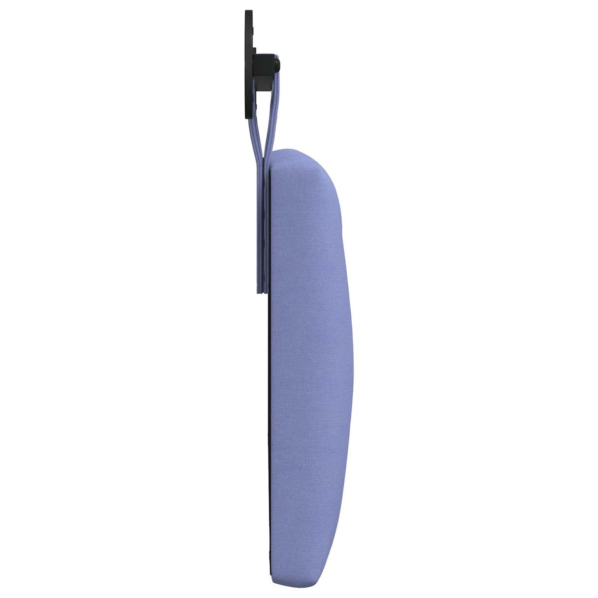 vidaXL Tête de lit suspendue Jean bleu 90 x 55 x 7 cm Tissu