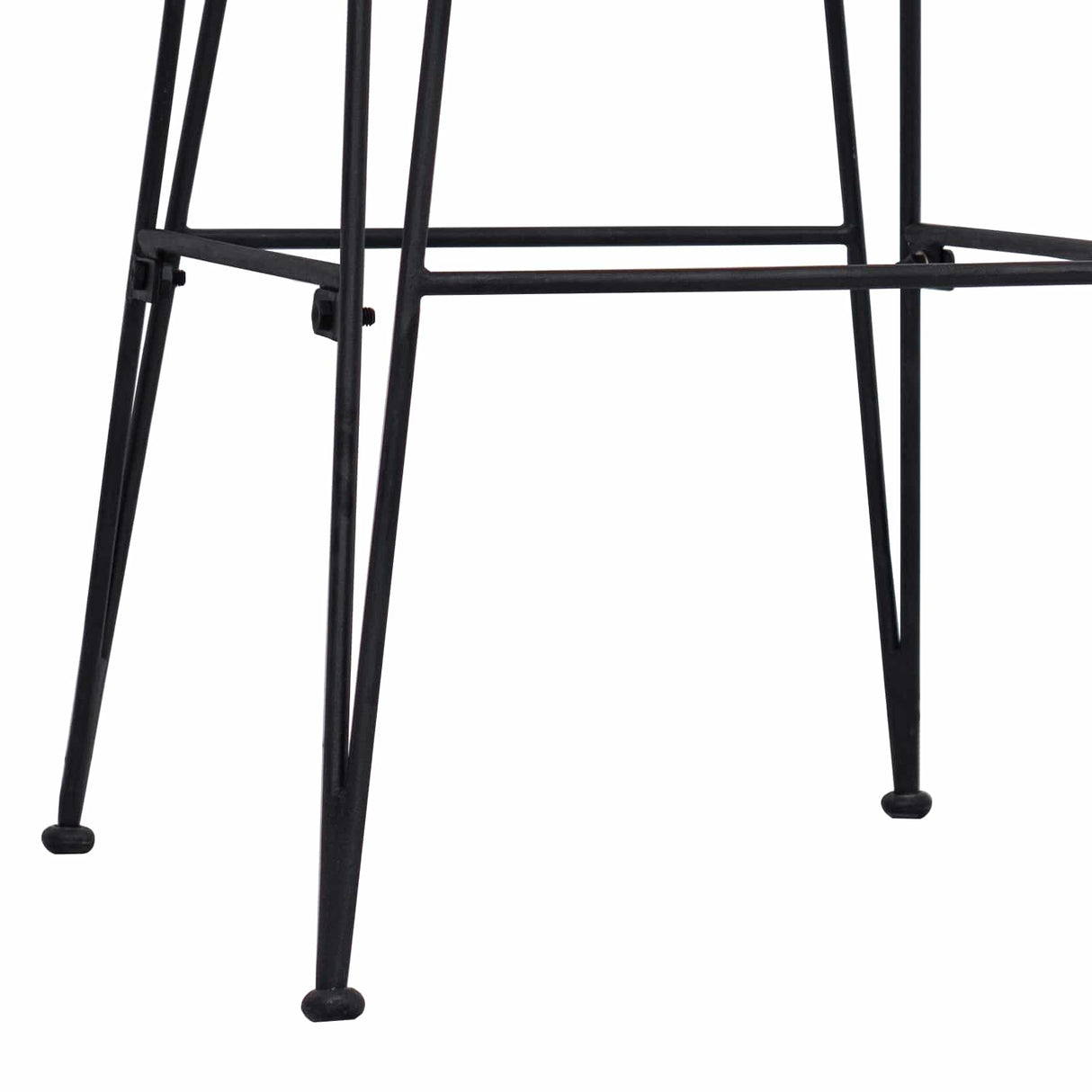 vidaXL Eetstoel 2 pcs Naturel 41 x 55 x 85 cm Riet en Staal