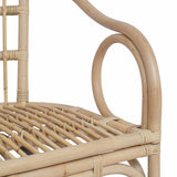vidaXL Stacking Chair Natural 58 x 60 x 81 cm Rattan