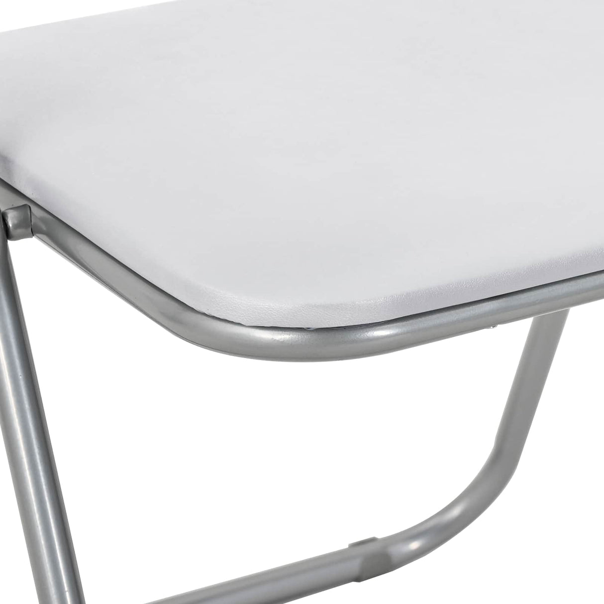 vidaXL Folding chair 2 pcs Black and Grey 48 x 43.5 x 81 cm
