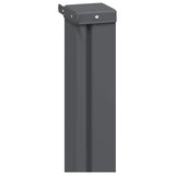 vidaXL Retractable Side Awning Anthracite 300 x 100 cm Polyester