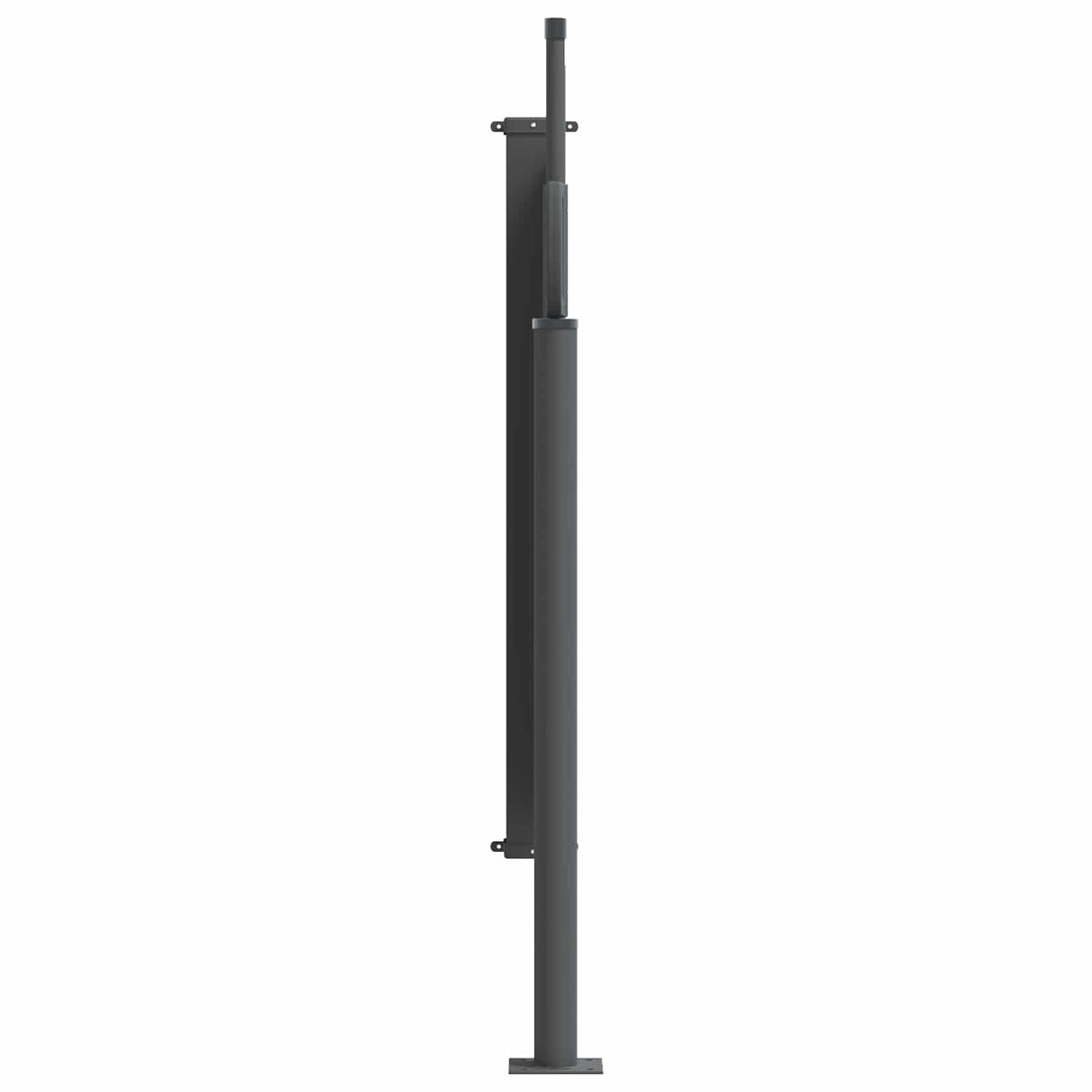 vidaXL Retractable Side Awning Anthracite 300 x 100 cm Polyester