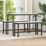 vidaXL Dining Bench Natural 100 x 32.5 x 49 cm Solid Pine Wood