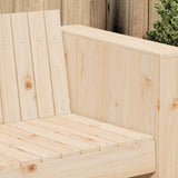 vidaXL Tuin Sofa Naturel 134 x 60 x 62 cm Massief grenenhout