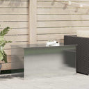 vidaXL Buitopslagdoos Zwart 100 x 50,5 x 50 cm Staal
