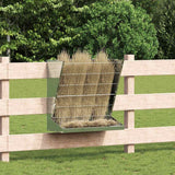 vidaXL Hooihouder Zwart 71 x 33 x 70 cm Koudgewalst Staal