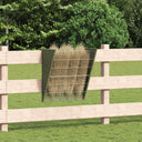 vidaXL Hanging Hay Feeder Black 61 x 33 x 66 cm Cold Rolled Steel