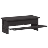 vidaXL Kip trekvoeder Zwart 48,5 x 39,5 x 19 cm Koudgewalst Staal