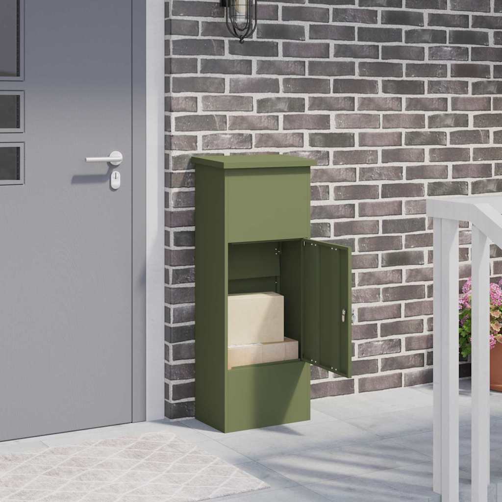 vidaXL Pakket Inwerpkoker met opslag Zwart 44,5 x 29 x 110,5 cm Staal
